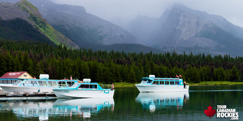 Jasper Maligne Lake Boat Cruise 2024 Tour