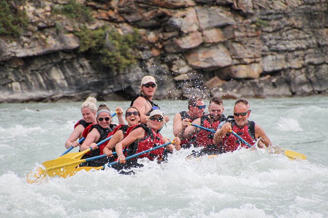 Rafting Athabasca Falls River Run in Jasper