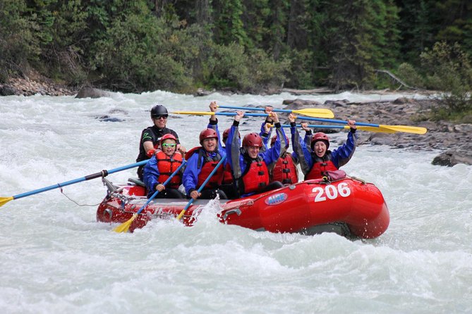 Sunwapta Challenge Whitewater Rafting Class III Rapids